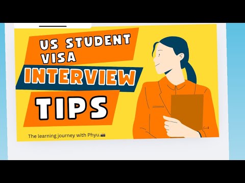 US Student Visa Interview Tips - YouTube