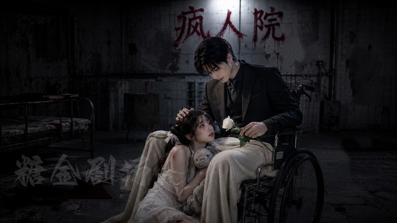 殘障總裁性情暴戾，卻從瘋人院接回破碎的她，本想做她養父照顧她一生，怎料卻對她獨有的體香上了癮，裝瘋的她被總裁狠狠寵溺！#總裁的小瘋子#霸總 #drama #甜寵