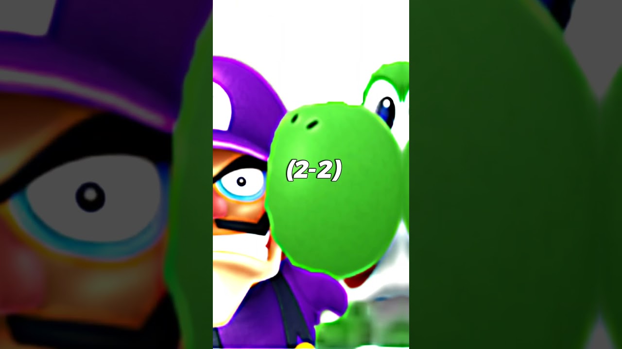 Yoshi and waluigi vs mario and Luigi 