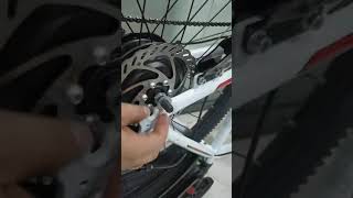 SAMEBIKE  SY26 Remove The Rear Wheel
