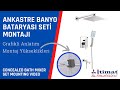 İTİMAT ANKASTRE BANYO BATARYA SETİ MONTAJ VİDEOSU - İTİMAT CONCEALED BATH MIXER SET MOUNTING VIDEO