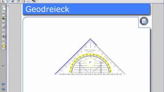 SMART Notebook Math -  Measurement Tools - Geodreieck