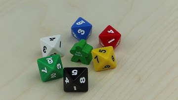D8 Dice  - Board Game Pieces from The Game Crafter