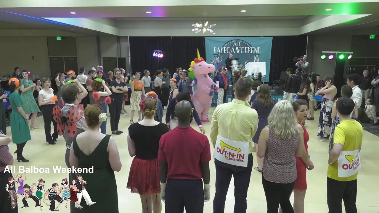 All Balboa Weekend 2019 Sat Night Dance & Competitions YouTube