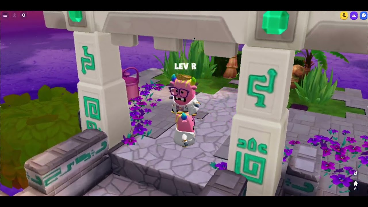 Lev’s World in Dojo Islands Halloween 🐬⚽ Building, Swimming & Fun!