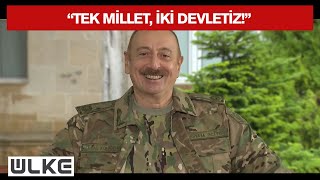 İlham Aliyev: "Türkiye'nin Desteği Bu Zaferi Kazanmamızda Çok Önemli Bir Rol Oynadı"