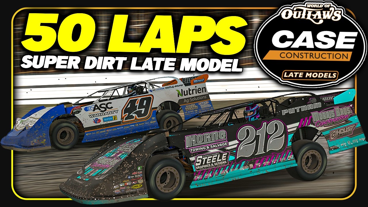 WoO Super Dirt Late Model - Knoxville Raceway - iRacing Dirt