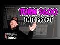 Ladder betting strategy turn 600 into profit