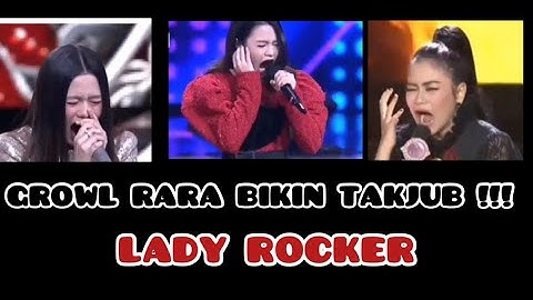 GROWL RARA YANG BIKIN TAKJUB !!! LADY ROCKER !!!