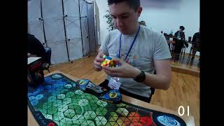 5x5 Rubik's Cube - 57.34 Single