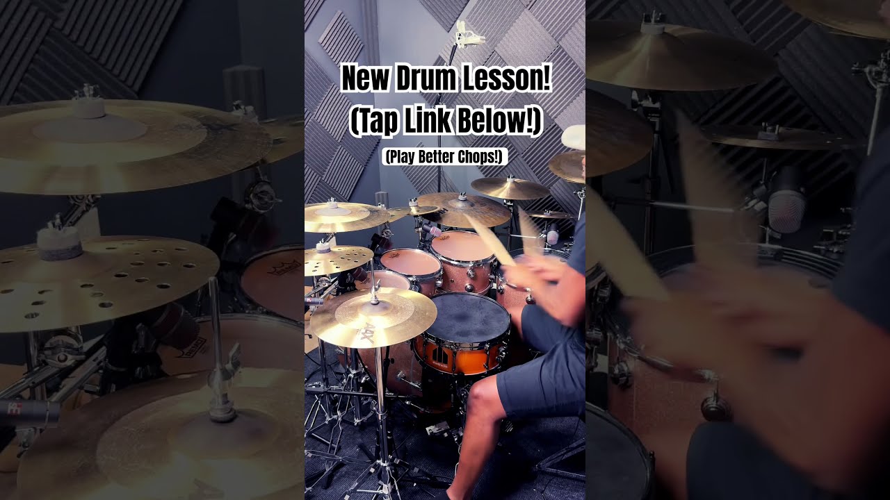 New Drum Lesson Tap Link Below Drums Drumlesson Drumlessons