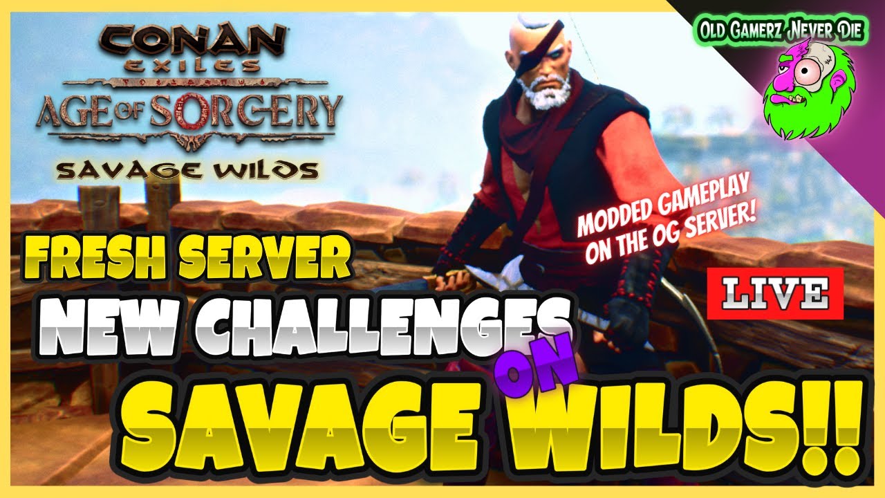 Conan Exiles Savage Wilds - Let's Play with Friends!