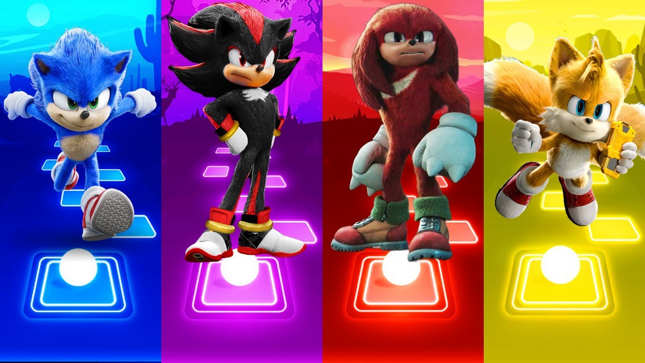 Sonic 🔴 Shadow 🔴 Knuckles 🔴 Tails | Coffin Dance Cover - YouTube