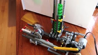 Lego machine catapult (rapid fire)