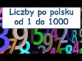 Liczebniki. Польские числительные.