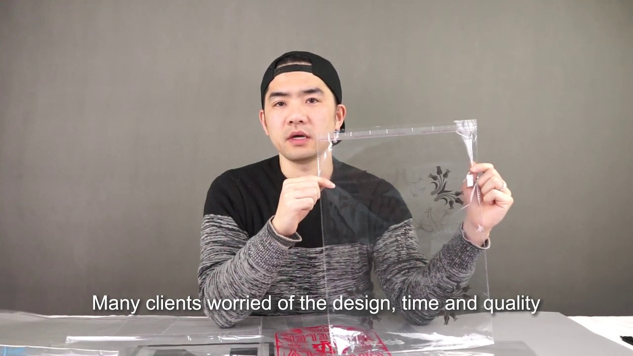 Custom cellophane bag, opp bag