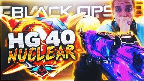 "HG 40 NUCLEAR" GAMEPLAY! Black Ops 3 "DARK MATTER HG 40 NUCLEAR" Gameplay - NEW BEST SMG?! (BO3)