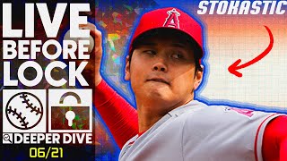MLB DFS Picks Today 6\/21\/23: DraftKings \& FanDuel Baseball Lineups | Deeper Dive \& Live Before Lock