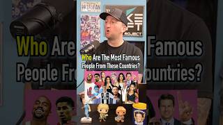 Who Are The Most Famous People From These Countries? #shorts #famous #country #geography