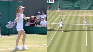 Angry Maya Joint frustrated with Alexandra Eala & Complaint Chair Umpire, Eala vs Joint Wimbledon 
