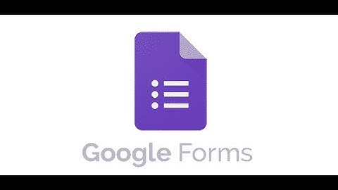 Google Forms 06 - Les Questions à Choix Multiples - Réponses uniques