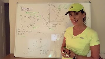 Tangent Lines and Circles - Examples