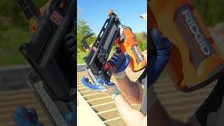 Ridgid 18V Brushless 30 Degree Cordless Framing Nailer Installing Subfloor! #sponsored #ad