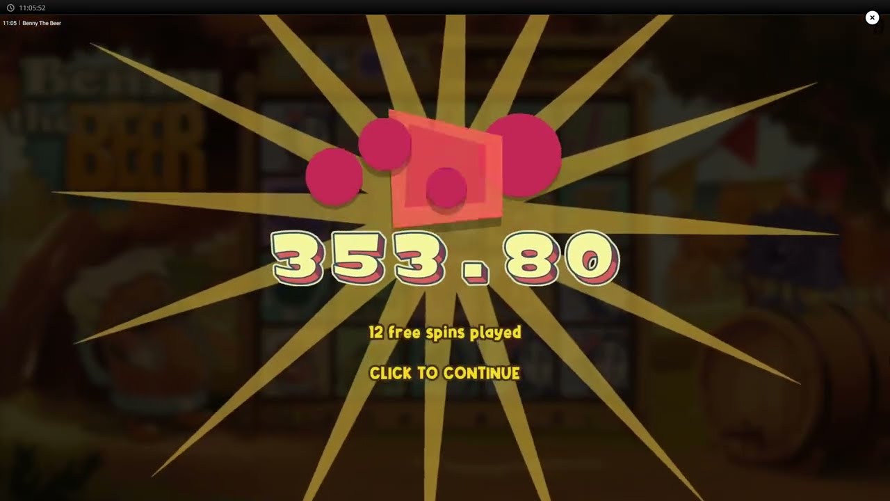 Hacksaw Gaming - Benny the Beer (Bonus Buy) DEMO