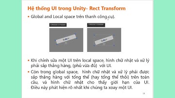 Bài 6: Giới thiệu các thành phần giao diện (UI) trong Unity