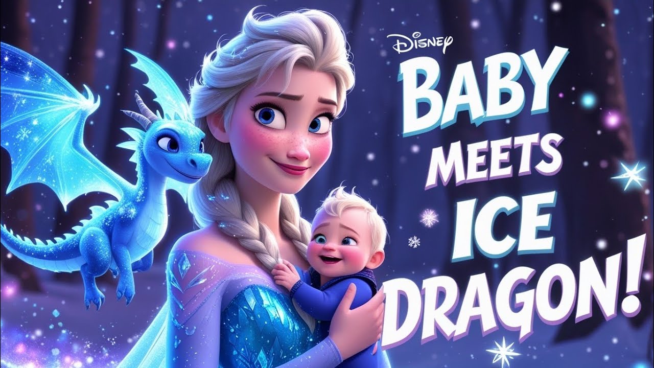 🆕🎵 Elsa’s Baby Meets the Magical Ice Dragon! ❄✨ | Frozen-Inspired Story Song for Kids