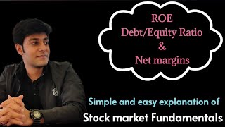 Full Stock market fundamentals | What is ROE(Return on Equity), Debt/Equity & Net Profit Margin |#basics Update