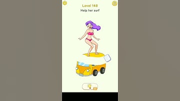 Delete Puzzle : Erase One Part - Level 148-151 -#Shorts