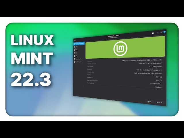 Linux Mint 22.3: making the terminal even more optional!