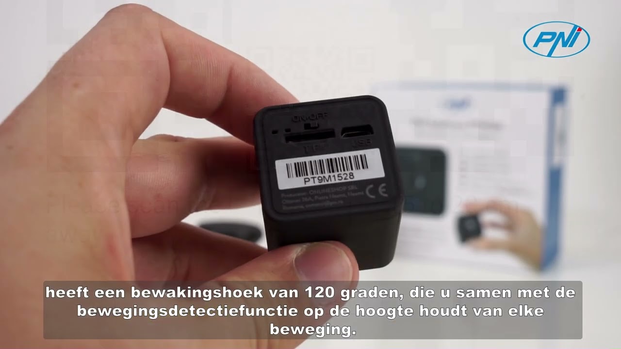 PNI SafeHome PT945M 1080P WiFi mini bewakingscamera NL