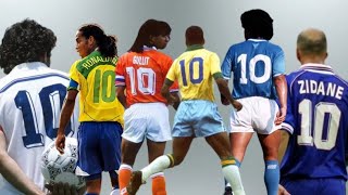 Top 10 Best Footballers of All Time Who Wore Number 10 ⚽Legendary #10s in Football History
