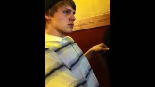 Snorting wasabi and soy sauce