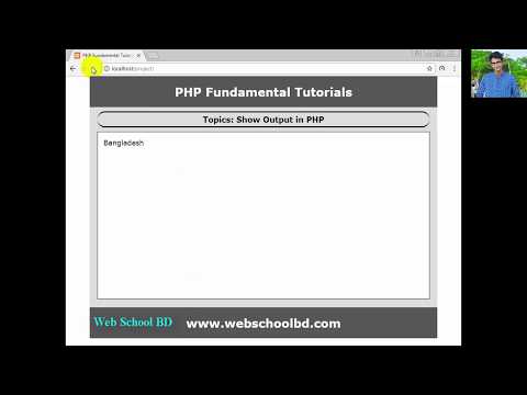 PHP Fundamental Tutorial Part-4 || Web School BD