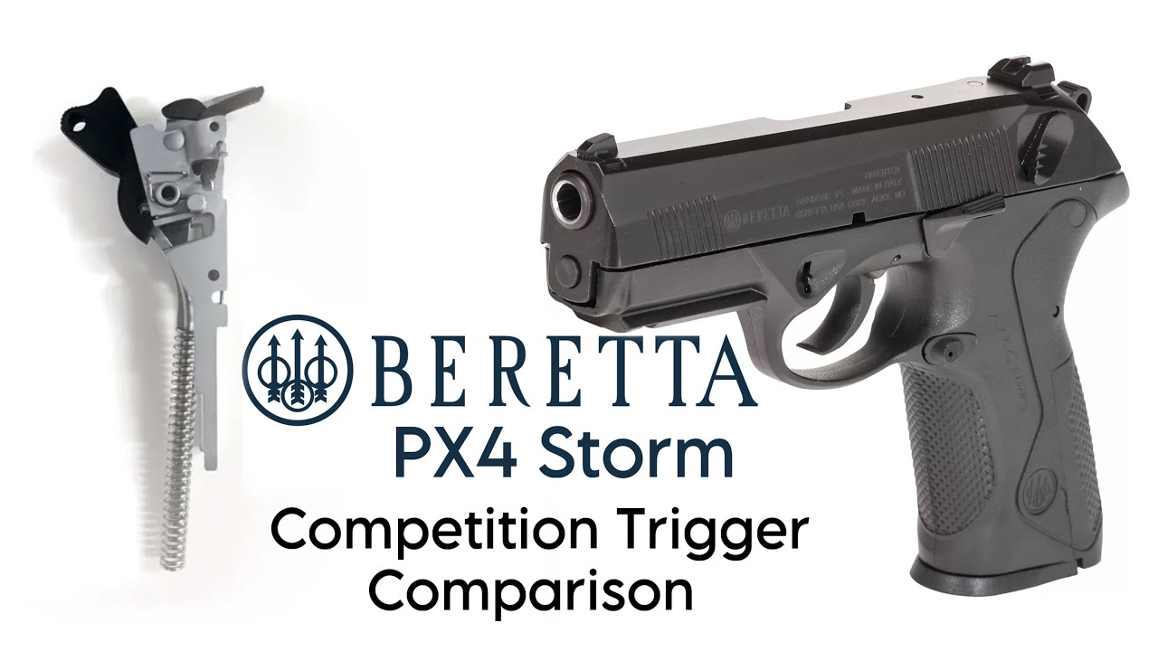 Beretta Px4 Storm Competition Trigger vs Default Trigger