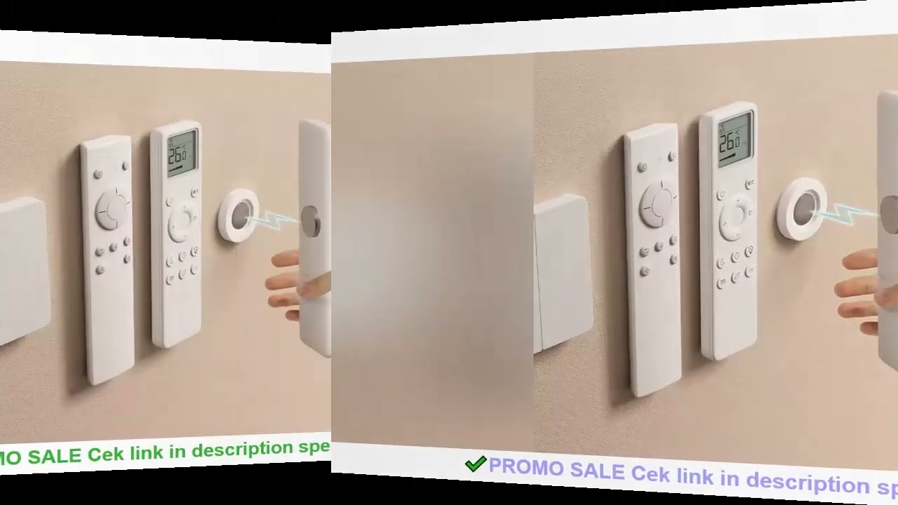 New Storage Small Magnetic Paster Remote Control Holder Wall Mount Adhesive Remote Control Holder TV