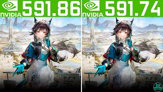 Nvidia Driver Update 591.86 vs 591.74 Driver Comparison (RTX 4060)