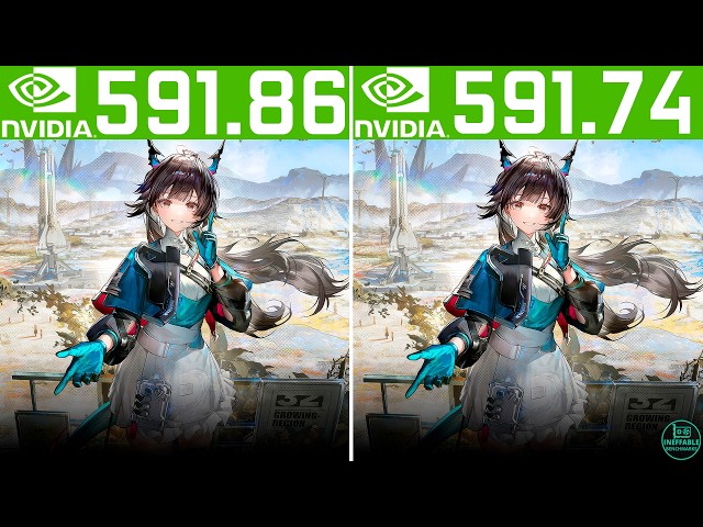 Nvidia Driver Update 591.86 vs 591.74 Driver Comparison (RTX 4060