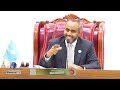 Mushaharka shalay waan jaray, maantana waan jarayaa. Guddoomiayah Barlamaanka