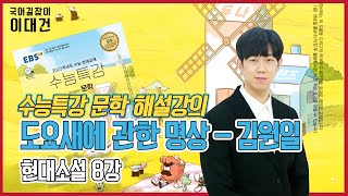 도요새에 관한 명상-김원일 해설 해석 정리 [EBS 2023 수능특강 문학] [8강] 이대건의 국어길잡이