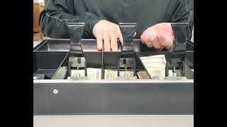 Counting a Cash Register Till ASMR | Notes, Bills, Dollars, Coins | No Talking or Music Guide