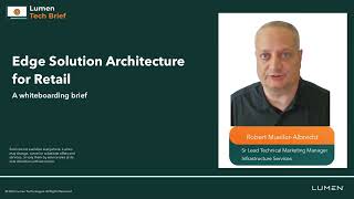 Edge Solution Architecture for Retail