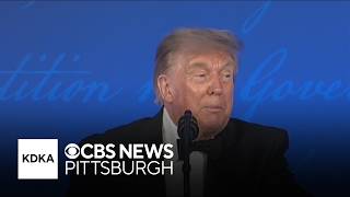 Trump speaks at his first White House Correspondents' Dinner, in redo after April attack