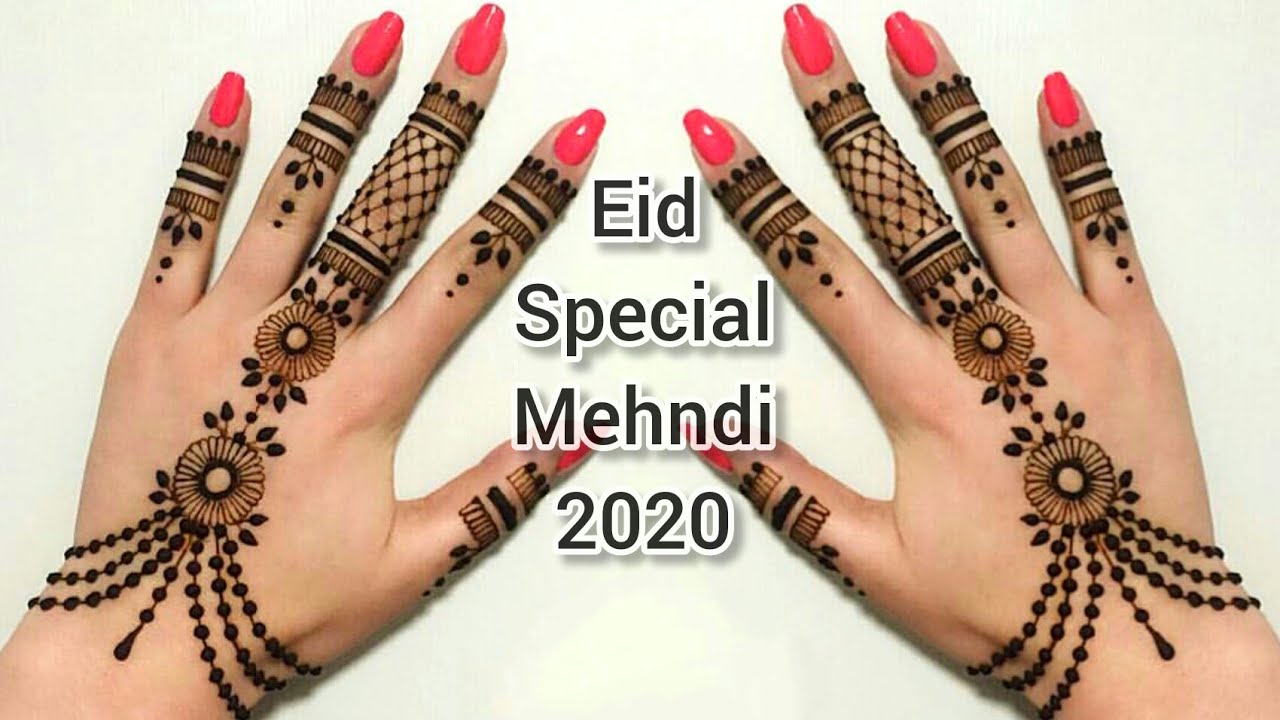 Eid Special Mehndi designs 2020 || Mehndi designs for beginners || backhand mehndi design easy