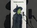 映画「ウィキッドふたりの魔女」♪Defying Gravity #ウィキッド #defyinggravity #wicked #cynthiaerivo #elphaba #ハリウリサ#歌ってみた