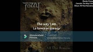 Fozzy- The Way I Am (Subtitulado Inglés-Español)
