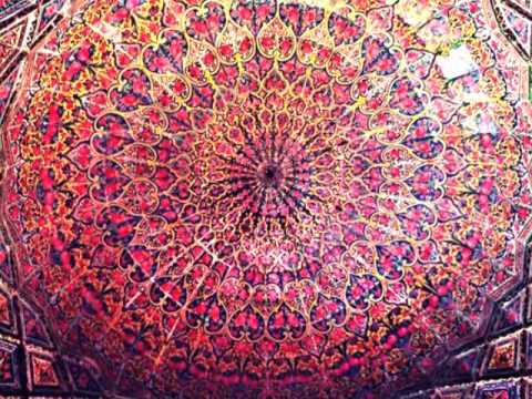 Stained Glass Figures-Mosque Nazir al Mulk, Shiraz, Iran